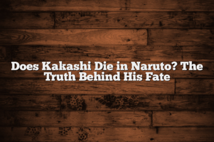 Does Kakashi Die in Naruto? The Truth Behind His Fate