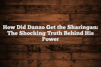 How Did Danzo Get the Sharingan: The Shocking Truth Behind His Power