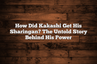 How Did Kakashi Get His Sharingan? The Untold Story Behind His Power