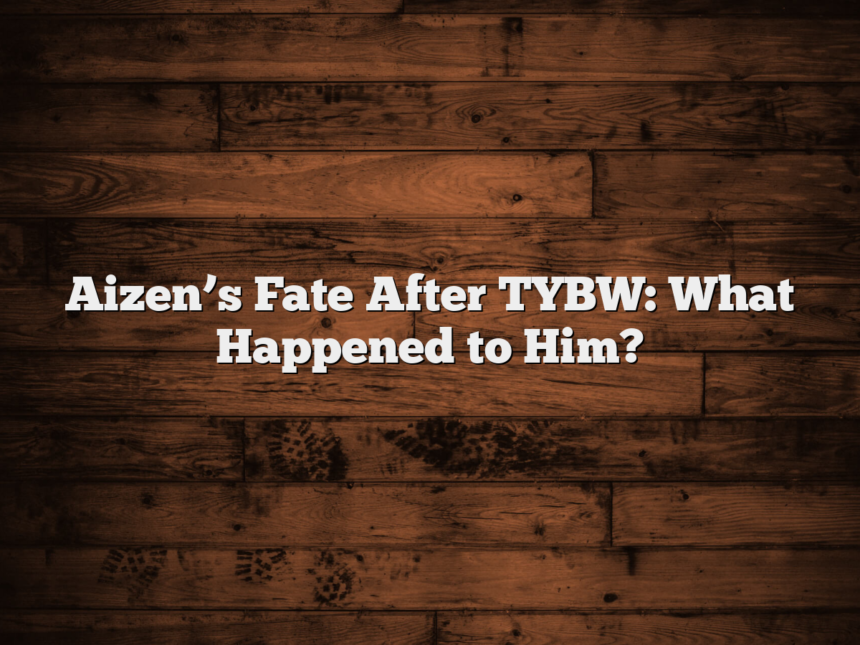 Aizen’s Fate After TYBW: What Happened to Him?