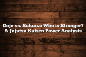 Gojo vs. Sukuna: Who is Stronger? A Jujutsu Kaisen Power Analysis