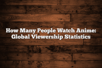 How Many People Watch Anime: Global Viewership Statistics