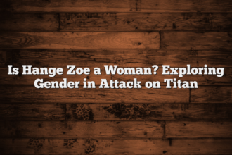 Is Hange Zoe a Woman? Exploring Gender in Attack on Titan