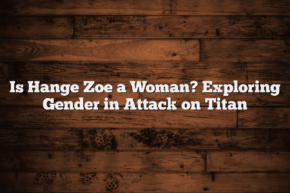 Is Hange Zoe a Woman? Exploring Gender in Attack on Titan