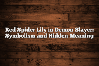 Red Spider Lily in Demon Slayer: Symbolism and Hidden Meaning