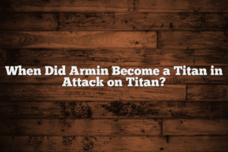 When Did Armin Become a Titan in Attack on Titan?