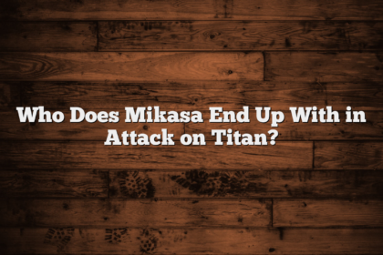 Who Does Mikasa End Up With in Attack on Titan?