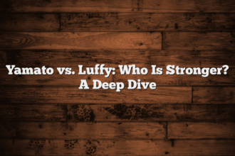 Yamato vs. Luffy: Who Is Stronger? A Deep Dive