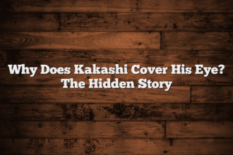 Why Does Kakashi Cover His Eye? The Hidden Story