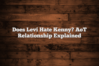 Does Levi Hate Kenny? AoT Relationship Explained