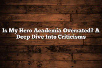 Is My Hero Academia Overrated? A Deep Dive Into Criticisms