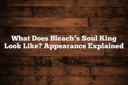 What Does Bleach’s Soul King Look Like? Appearance Explained