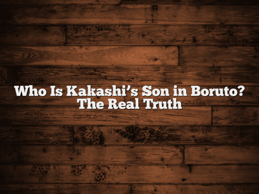 Who Is Kakashi’s Son in Boruto? The Real Truth