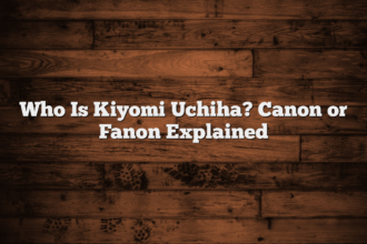 Who Is Kiyomi Uchiha? Canon or Fanon Explained