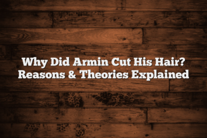 Why Did Armin Cut His Hair? Reasons & Theories Explained