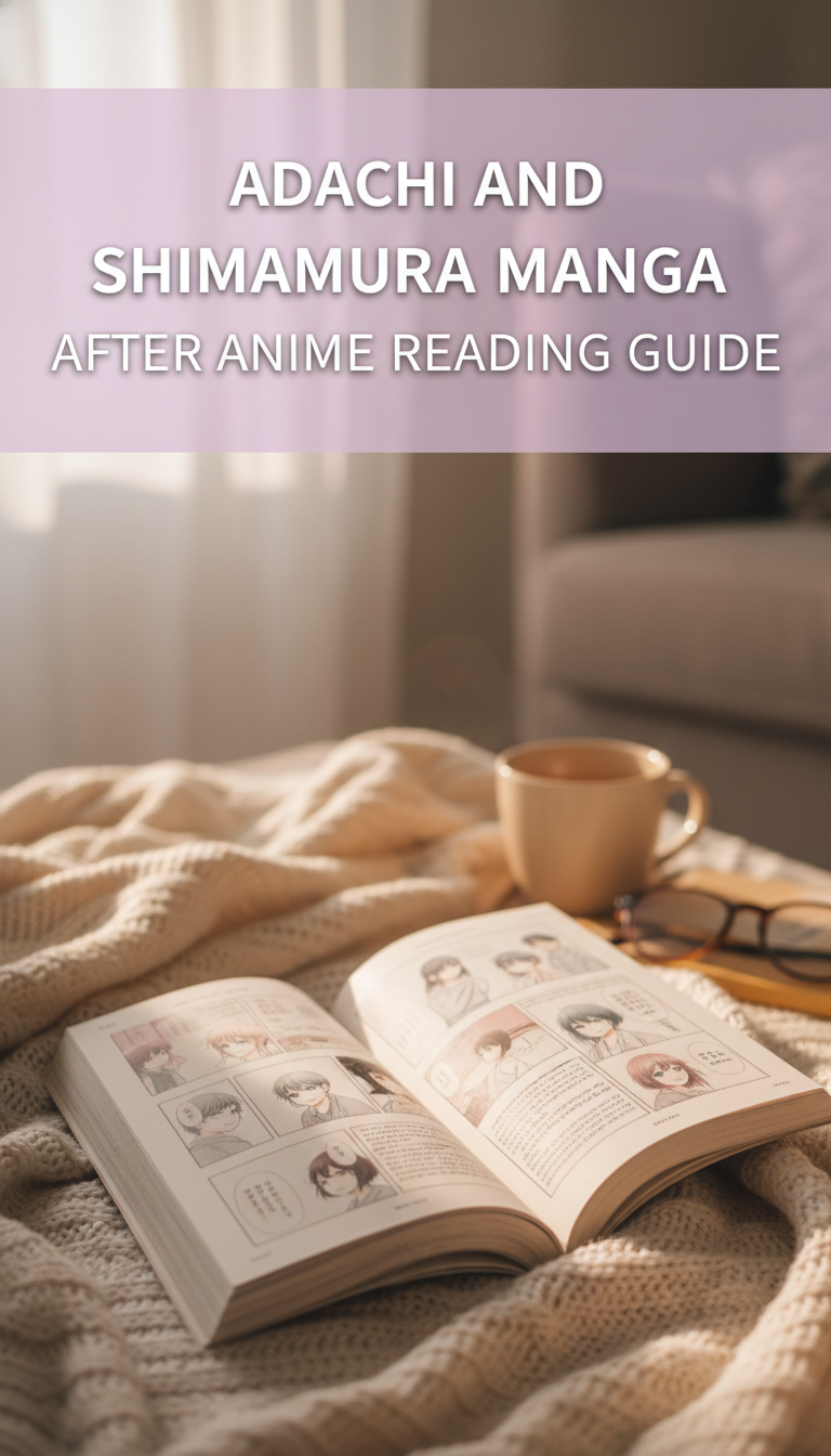 adachi and shimamara manga after anime