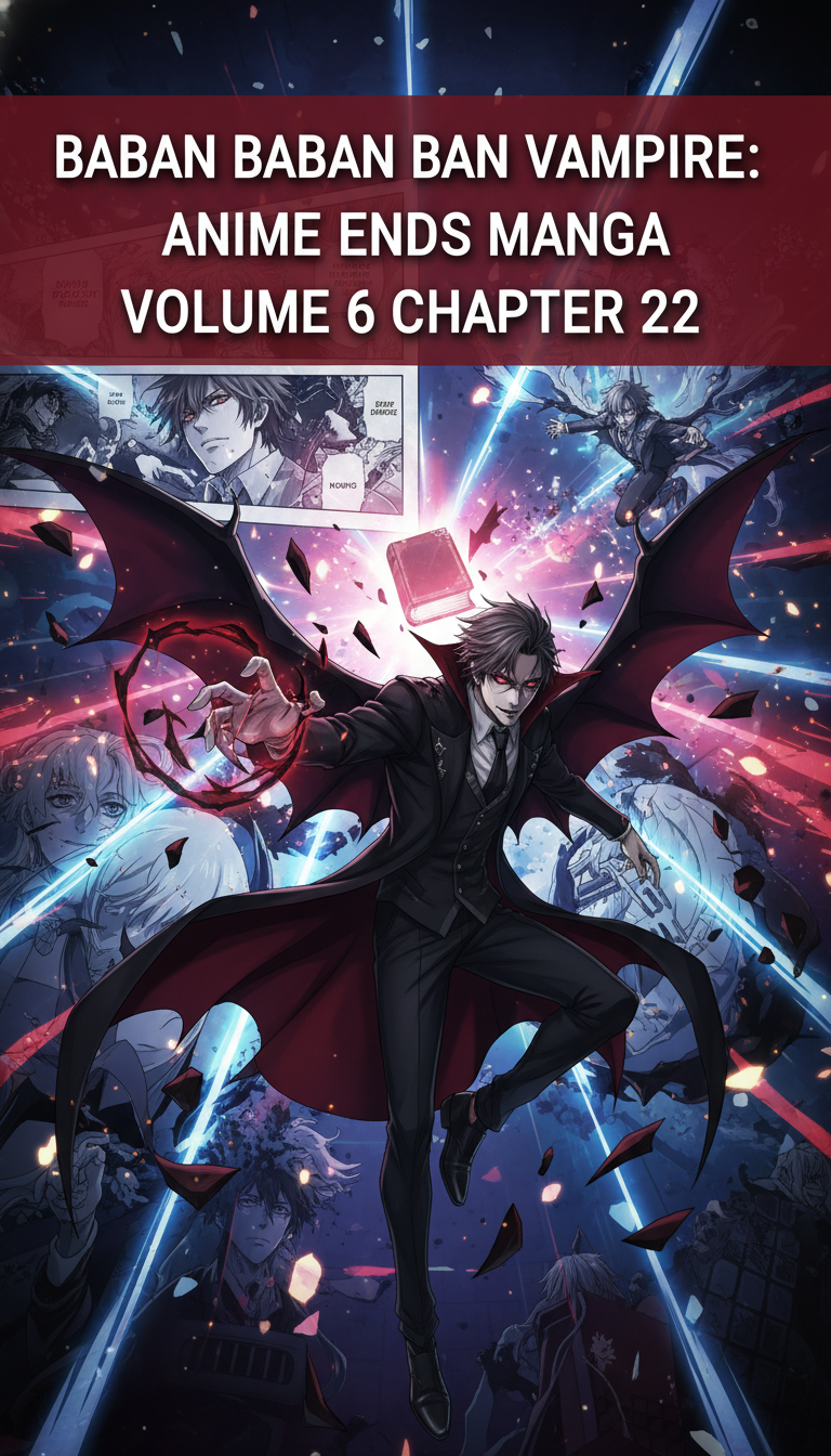 where does the baban baban ban vampire anime end in the manga