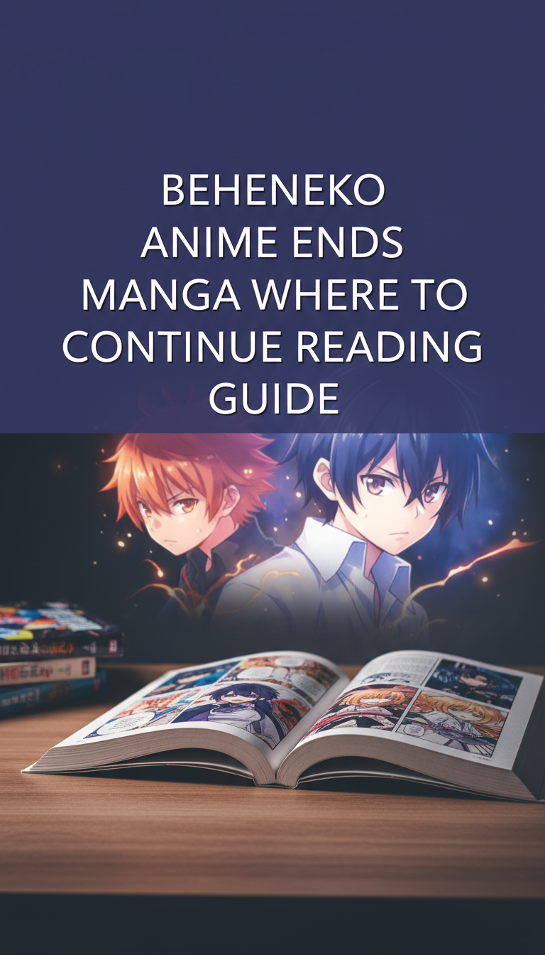 where does the beheneko anime end in the manga