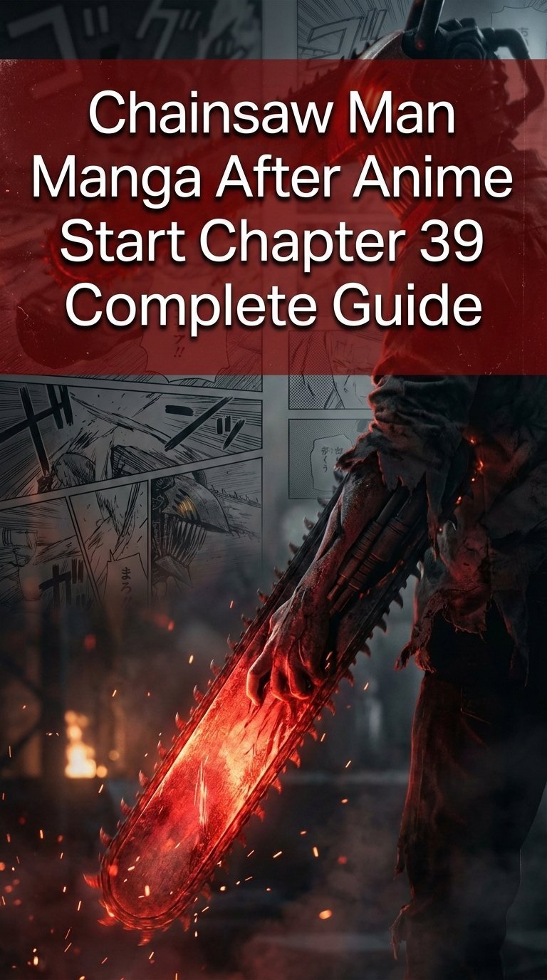 chainsaw man manga after anime