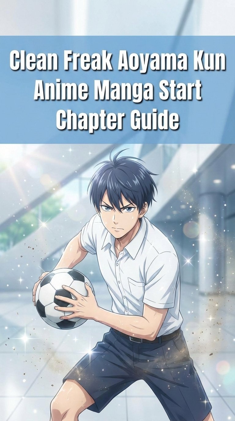 where does the clean freak aoyama kun anime end in the manga