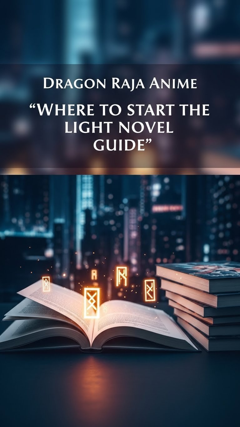 where does the dragon raja anime end in the light novel