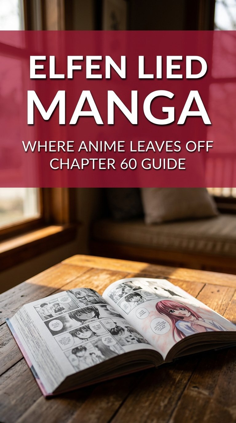 where does the elfen lied anime leave off in the manga