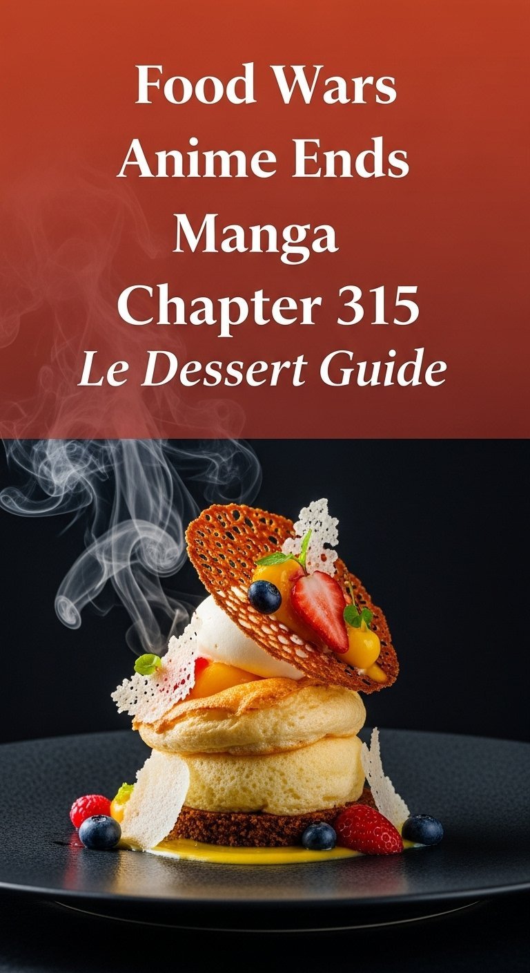 where does the food wars anime end in the manga