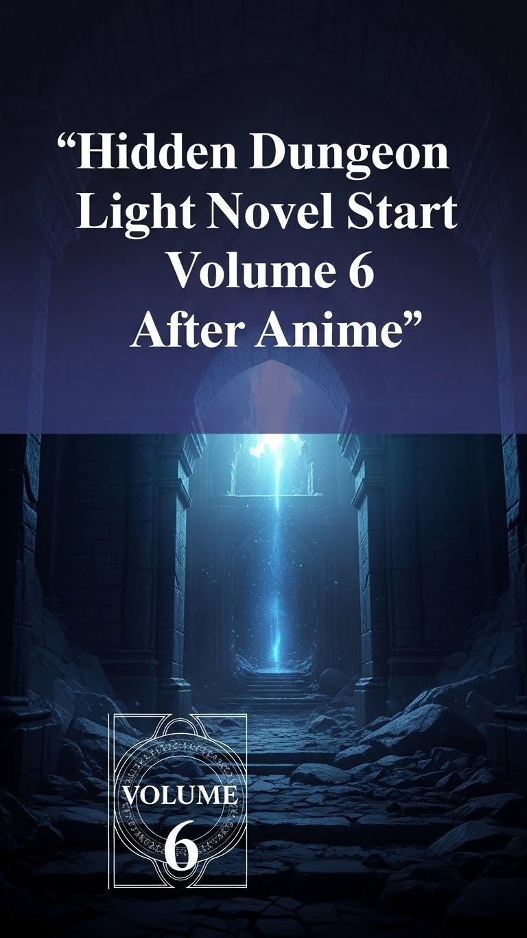 where does the hidden dungeon only i can enter leave off in the light novel