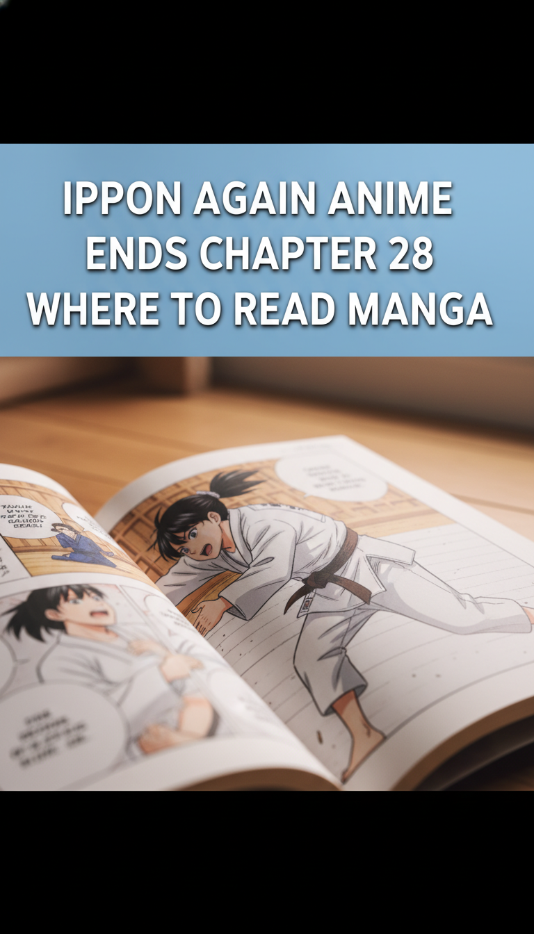 where does the ippon again anime end in the manga
