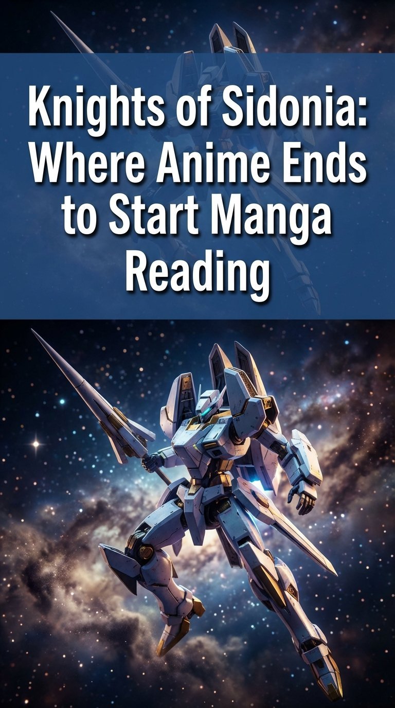 where does the knights of sidonia anime leave off in the manga