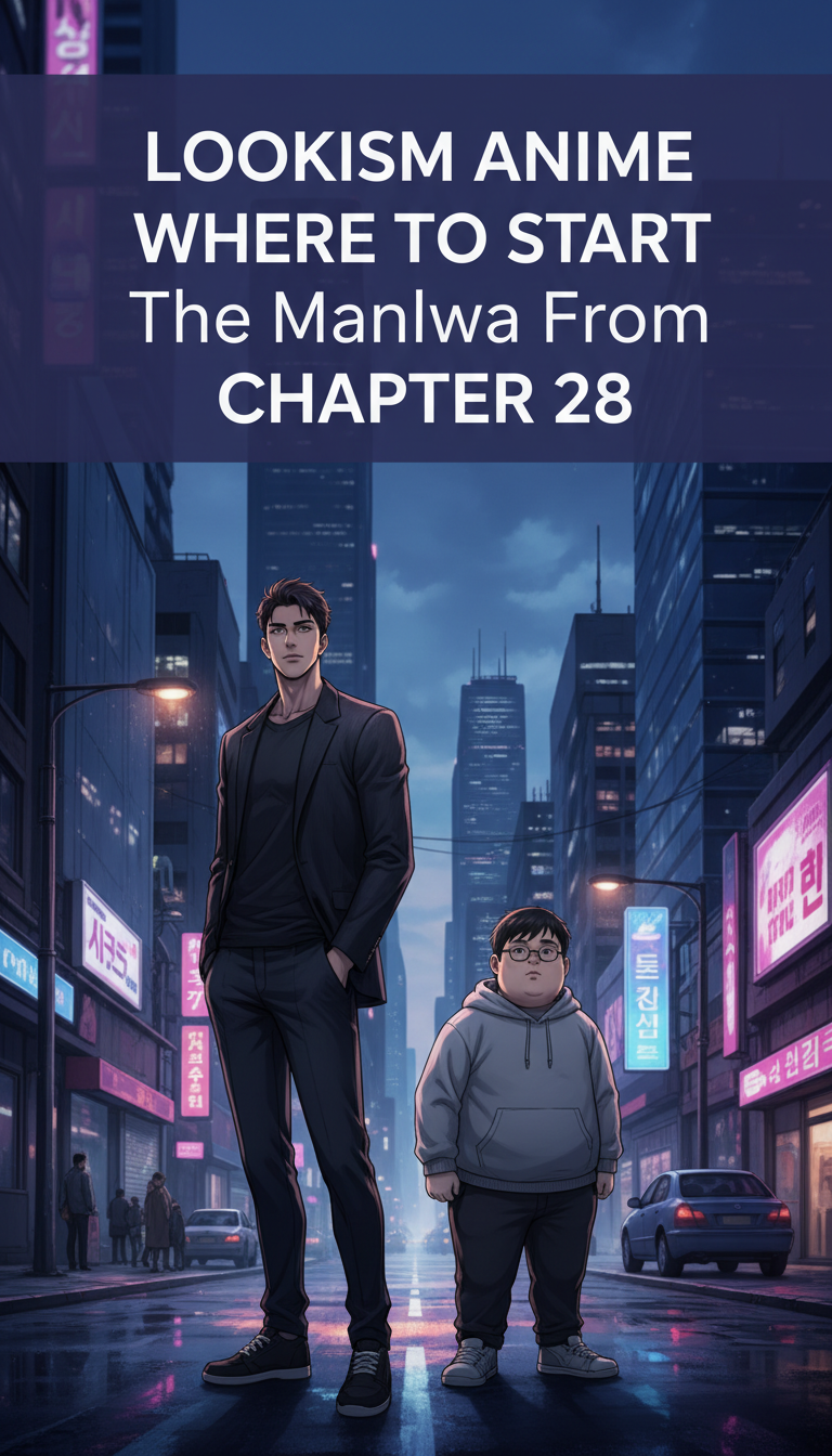 where does the lookism anime leave off in the manhwa