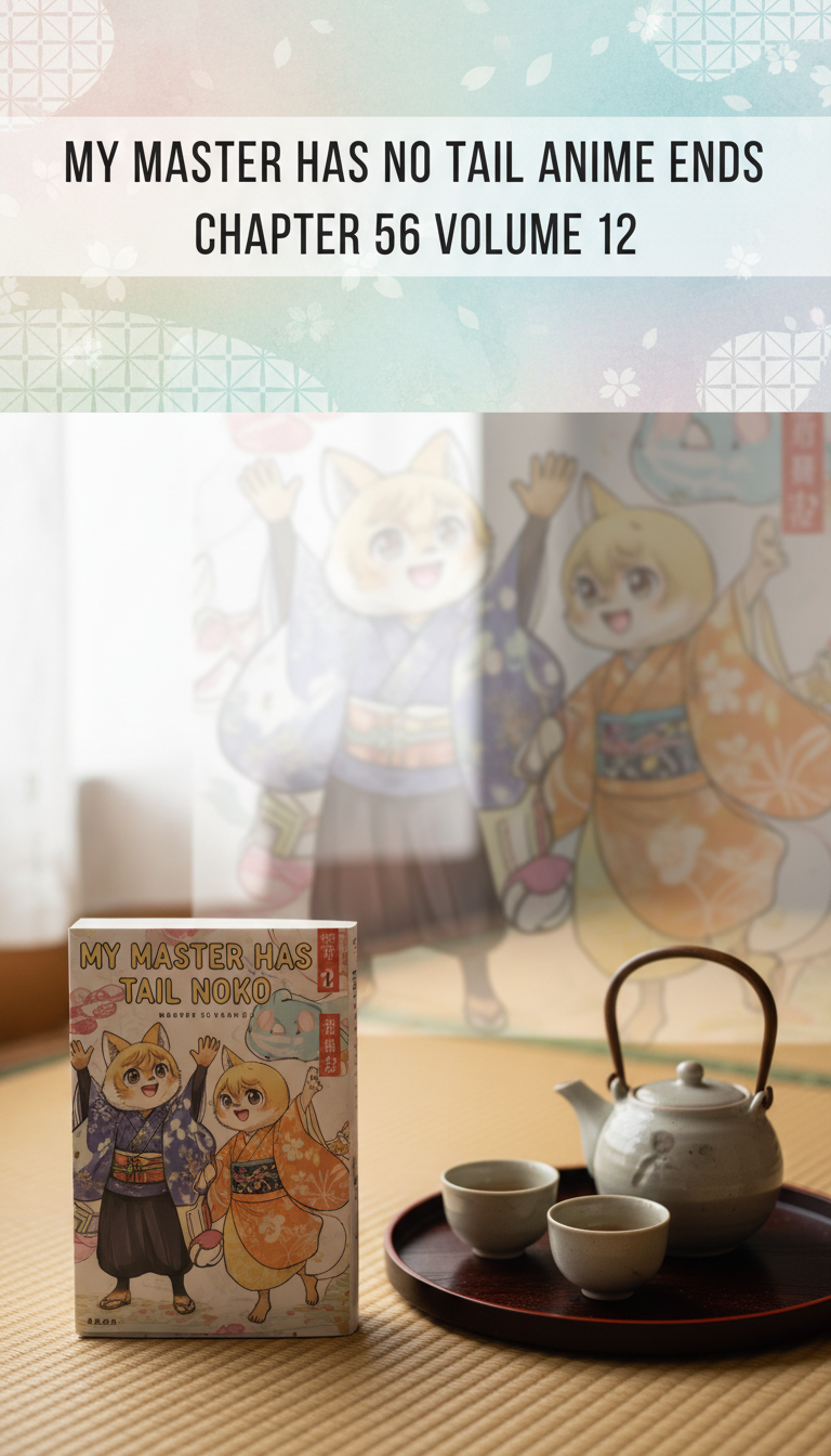 where does the my master has no tail anime end in the manga