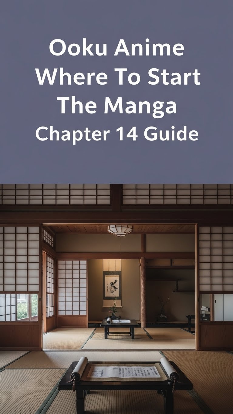 where does the ooku the inner chambers anime end in the manga