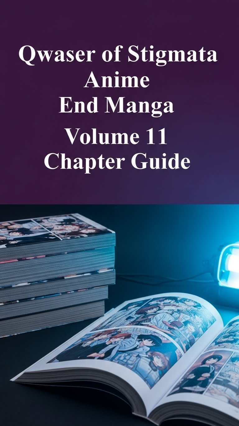 where does the qwaser of stigmata anime end in the manga