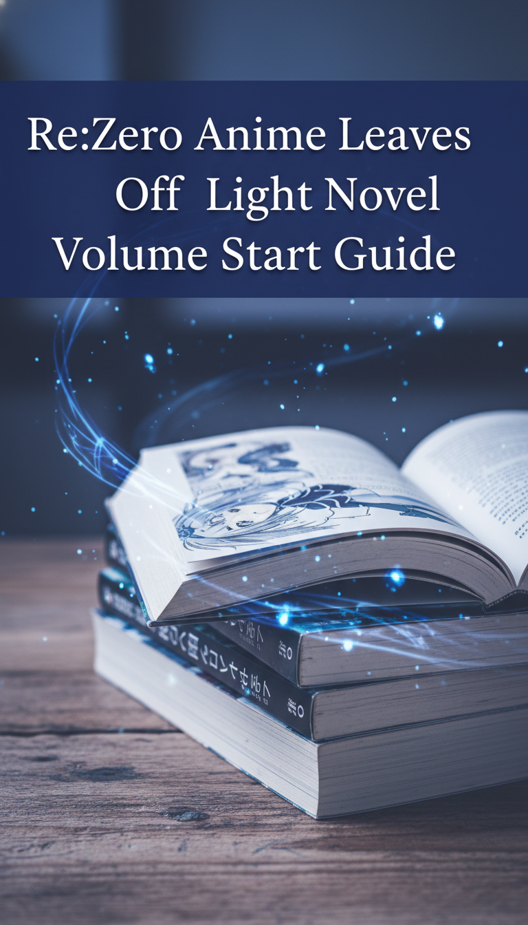 where does the rezero anime leave off in the light novel