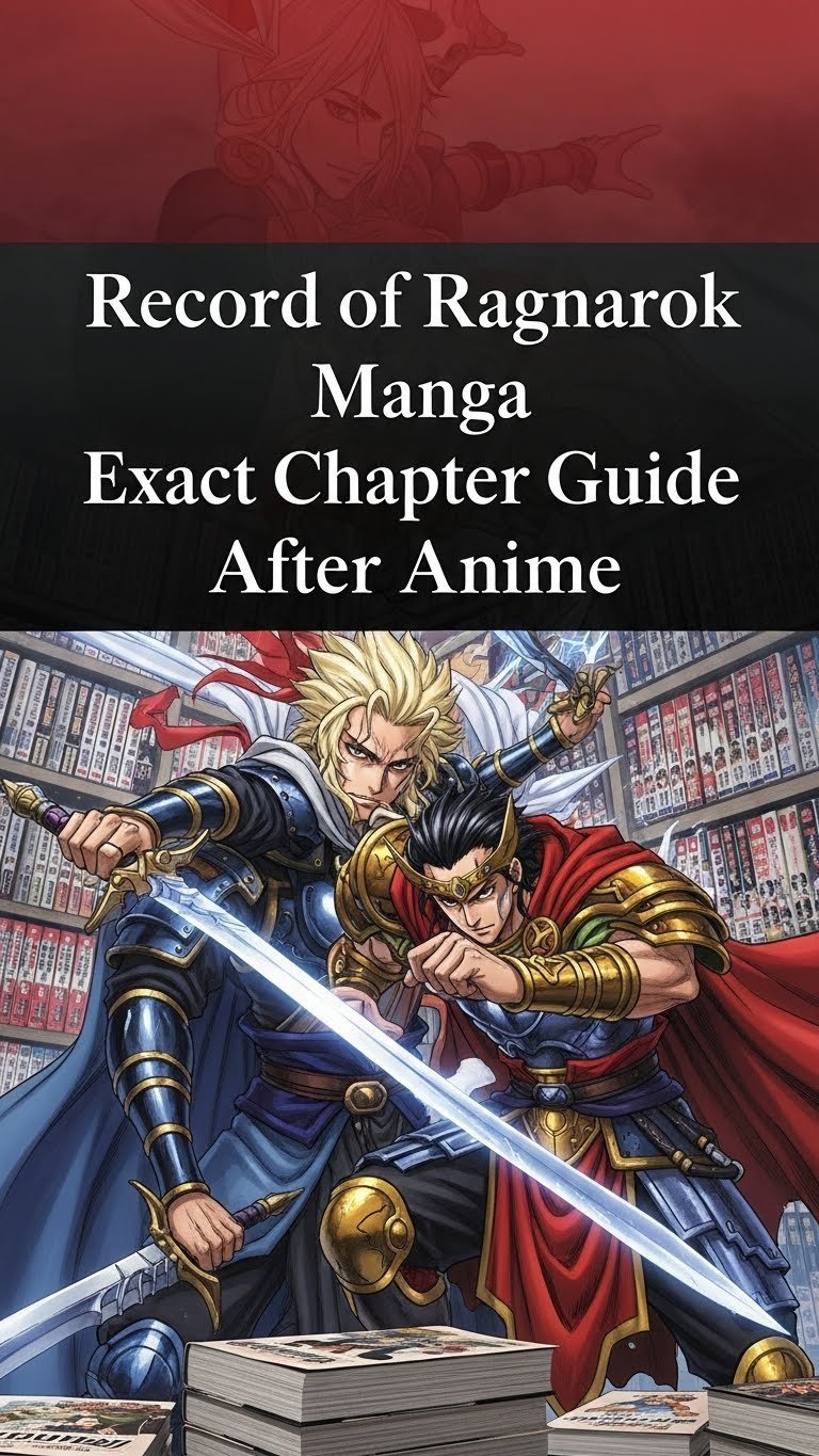 where does the record of ragnarok anime leave off in the manga