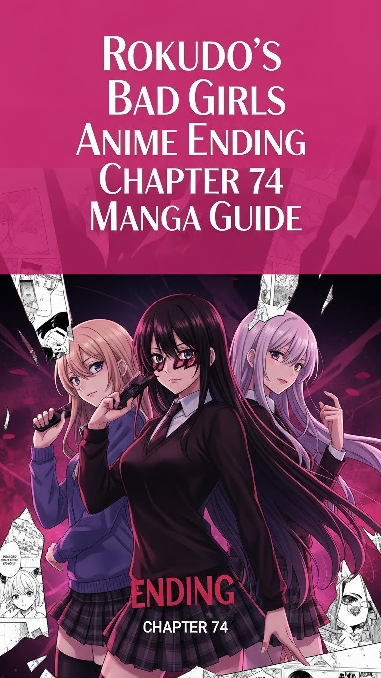 where does the rokudos bad girls anime end in the manga