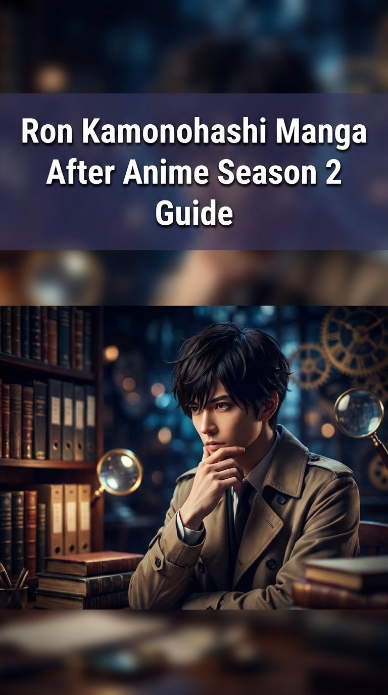 where does the ron kamonohashis forbidden deductions anime end in the manga