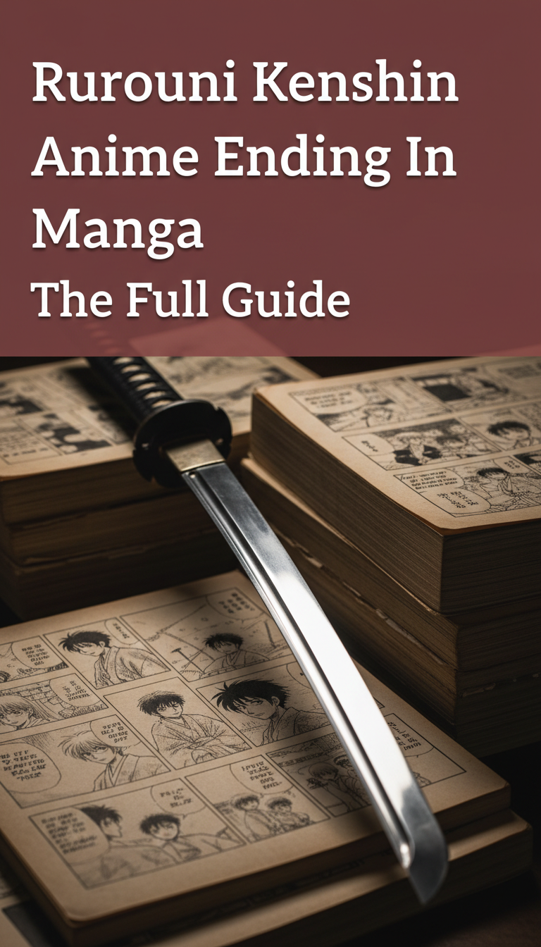 where does the rurouni kenshin anime end in the manga