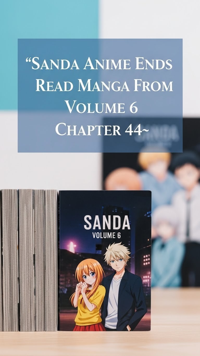 where does the sanda anime end in the manga