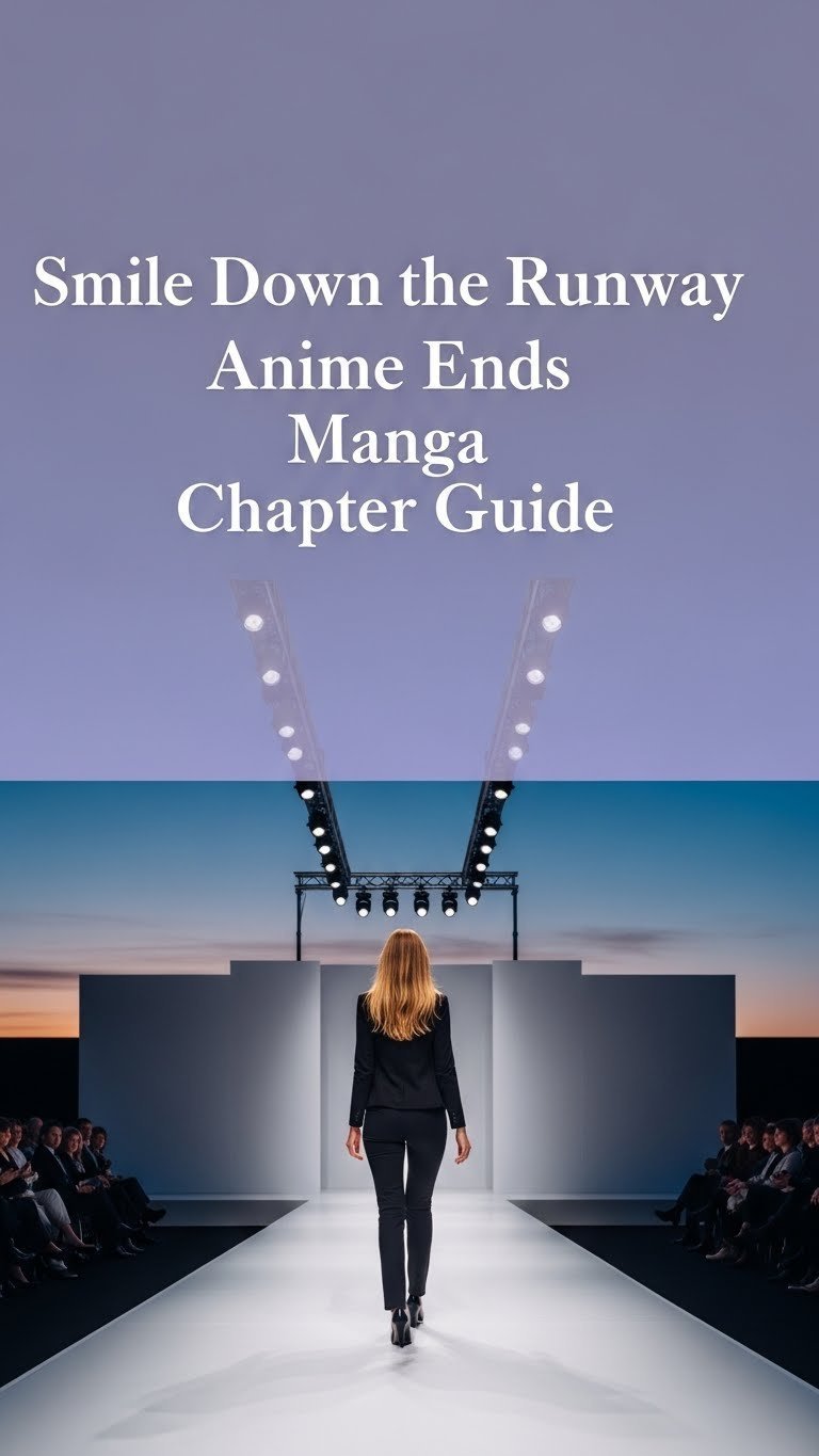 where does the smile down the runway anime end in the manga
