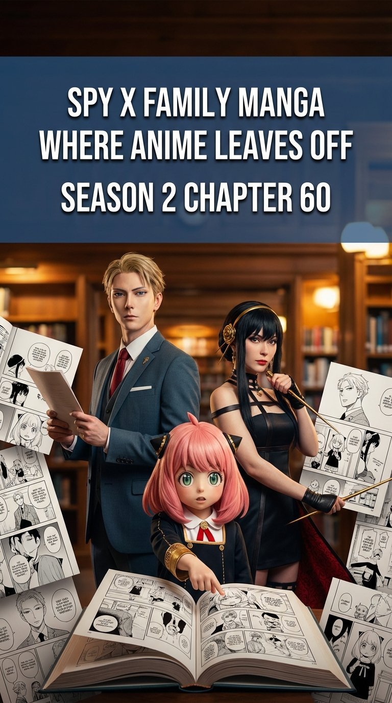 where does the spy x family anime leave off in the manga