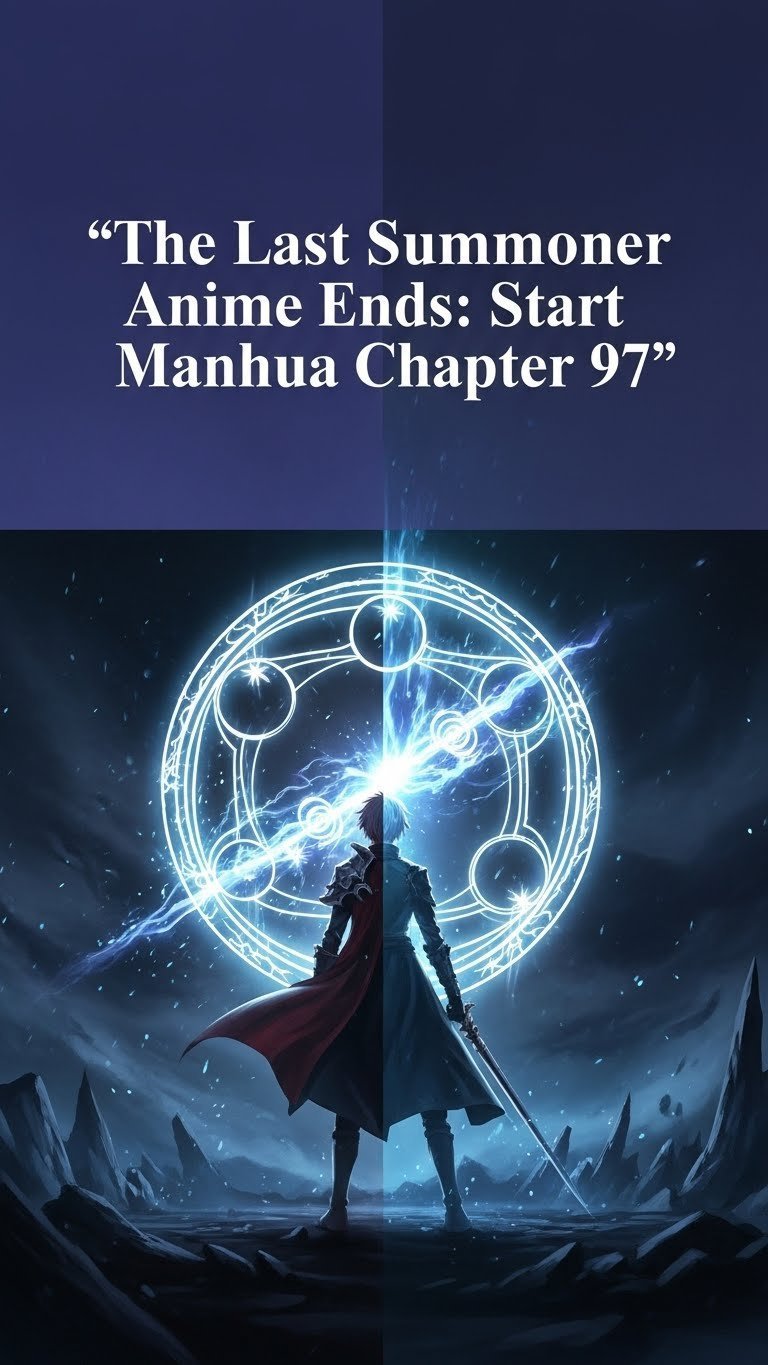 where does the last summoner anime end in the manga