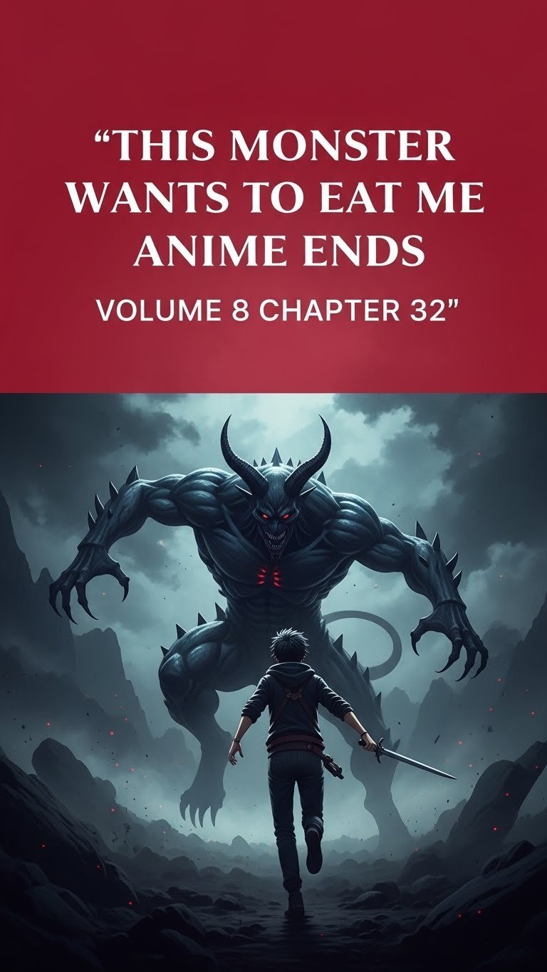 where does the this monster wants to eat me anime end in the manga