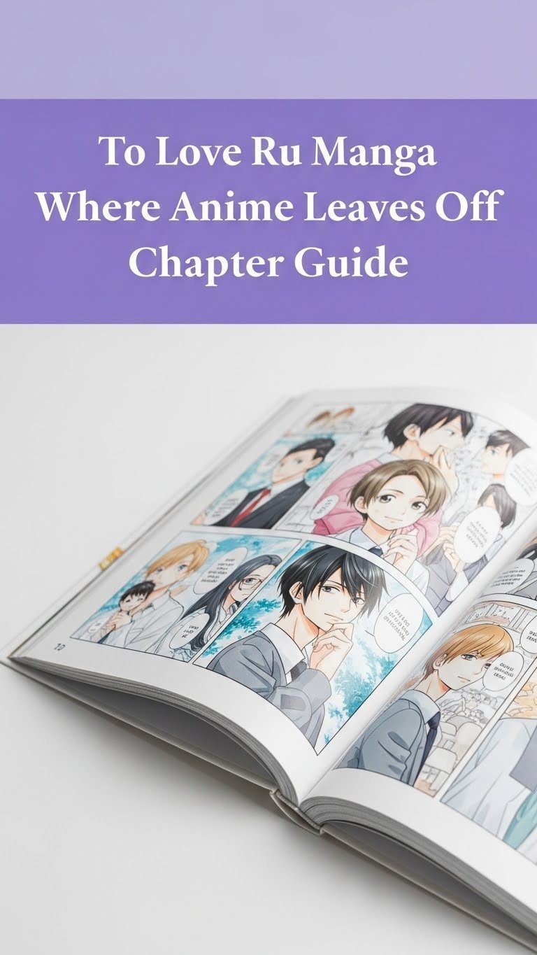 where does the to love ru anime leave off in the manga