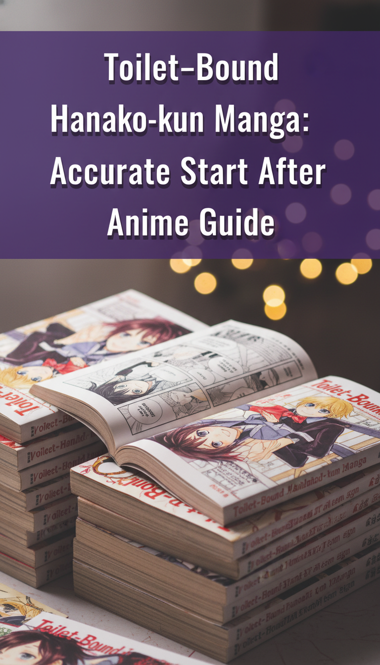 where does the toilet bound hanako kun anime leave off in the manga