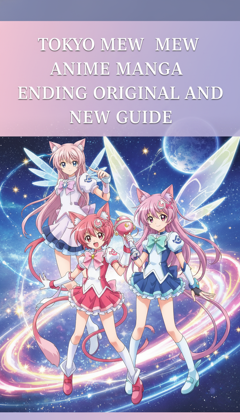 where does the tokyo mew mew anime end in the manga