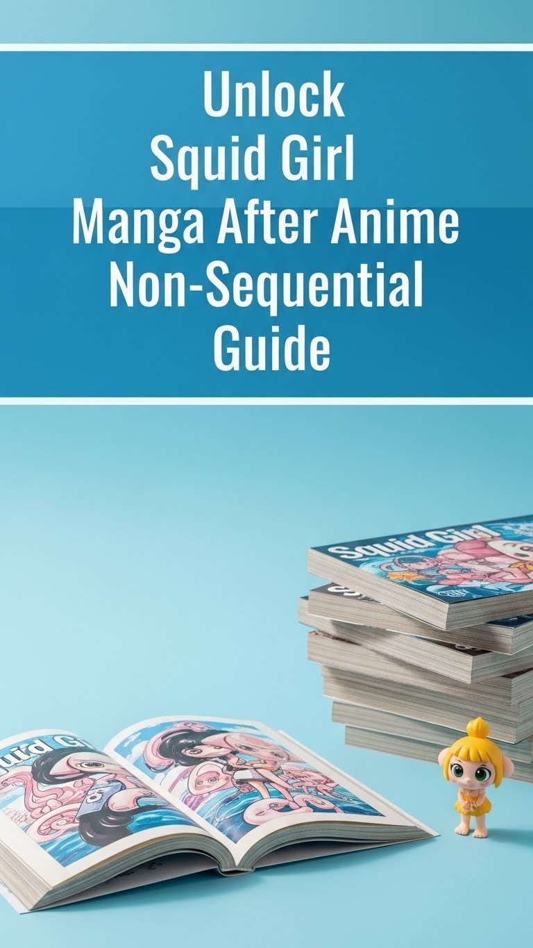 where does the squid girl anime end in the manga