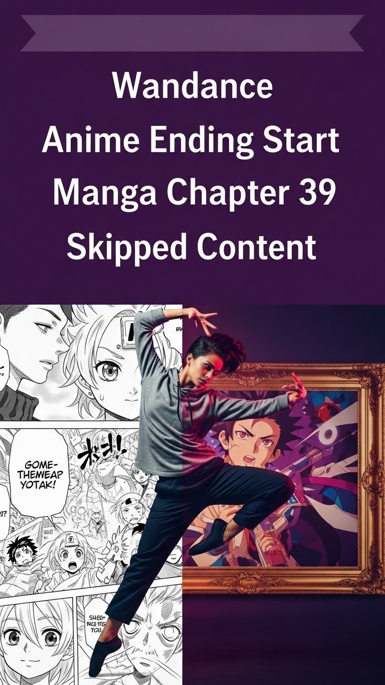 where does the wandance anime end in the manga