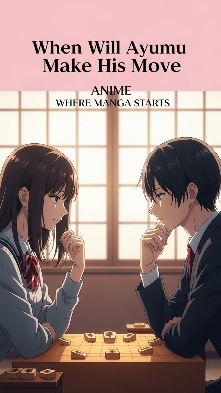 where does the when will ayumu make his move anime leave off in the manga